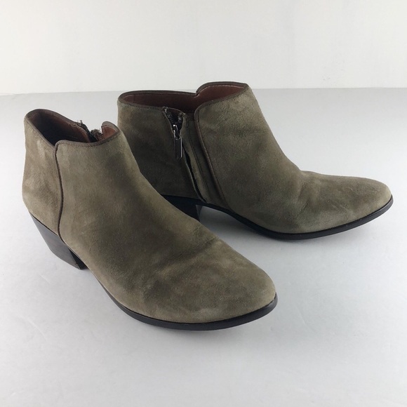 Sam Edelman Petty Chelsea Suede Ankle Bootie Sz 9